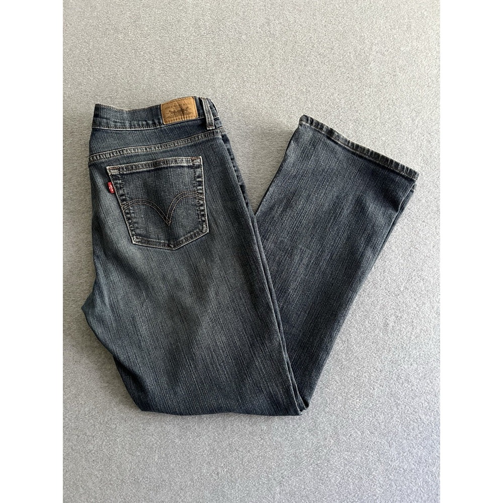 Vintage Y2K Levi's 515 Bootcut Jeans Womens Size 14M Blue Denim Cotton Blend